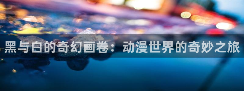里番本子漫画库：黑与白的奇幻画卷：动漫世界的奇妙之旅